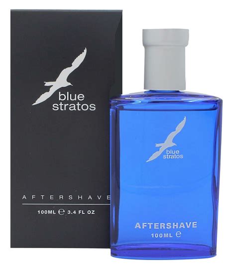 blue stratos after shave.